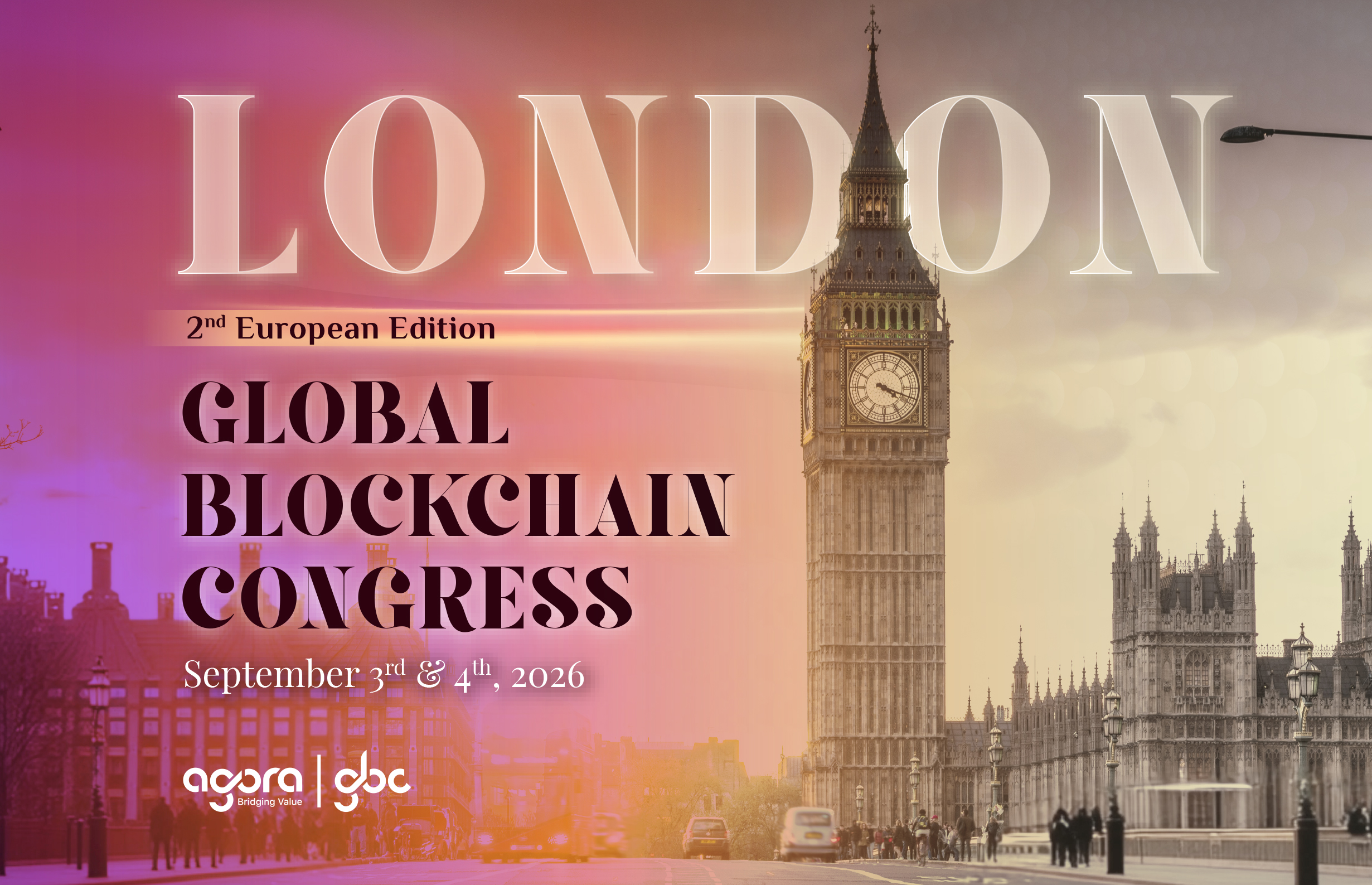 The 2nd European Global Blockchain Congress Returns to London as a Premier Investment-Focused Web3 Event