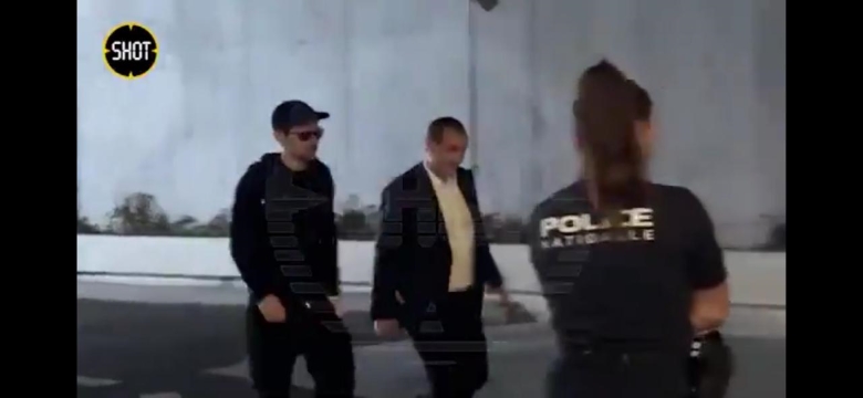 Pavel leaving jail image from Megatron Video