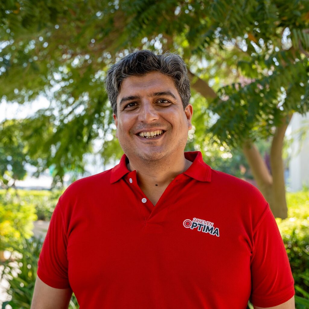 Jarrar Shah, Co-Founder and CEO of 24SEVEN