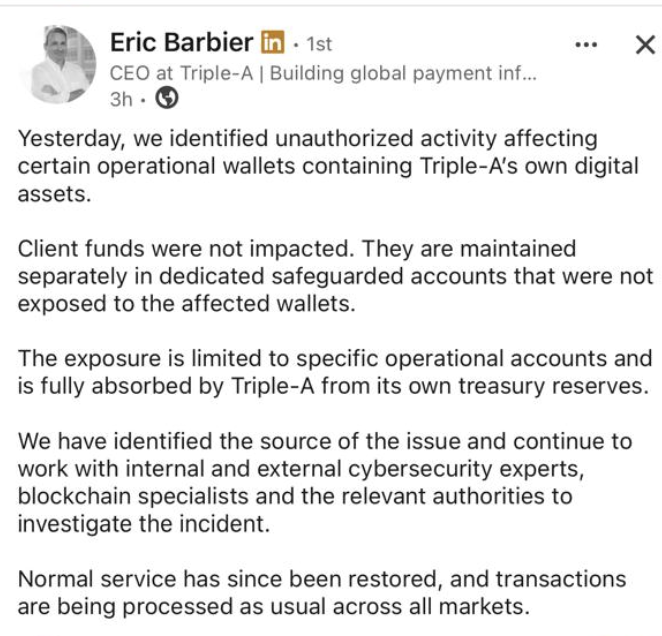 TripleA breach TripleA breach
